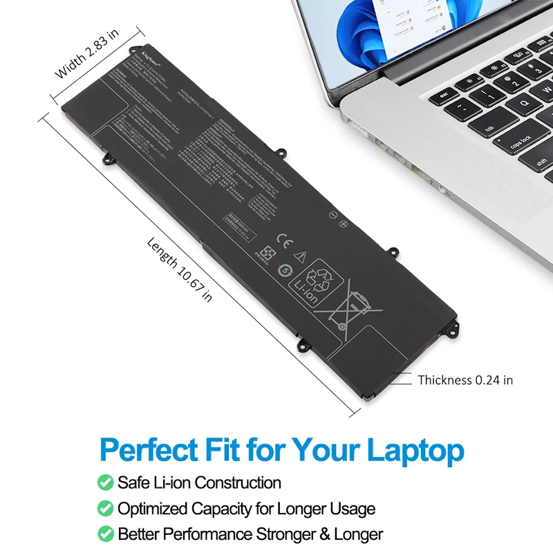 C31N2105-1 Battery For ASUS Vivobook Pro 15 OLED K6502 Vivobook Pro 14X OLED N7401 K3605