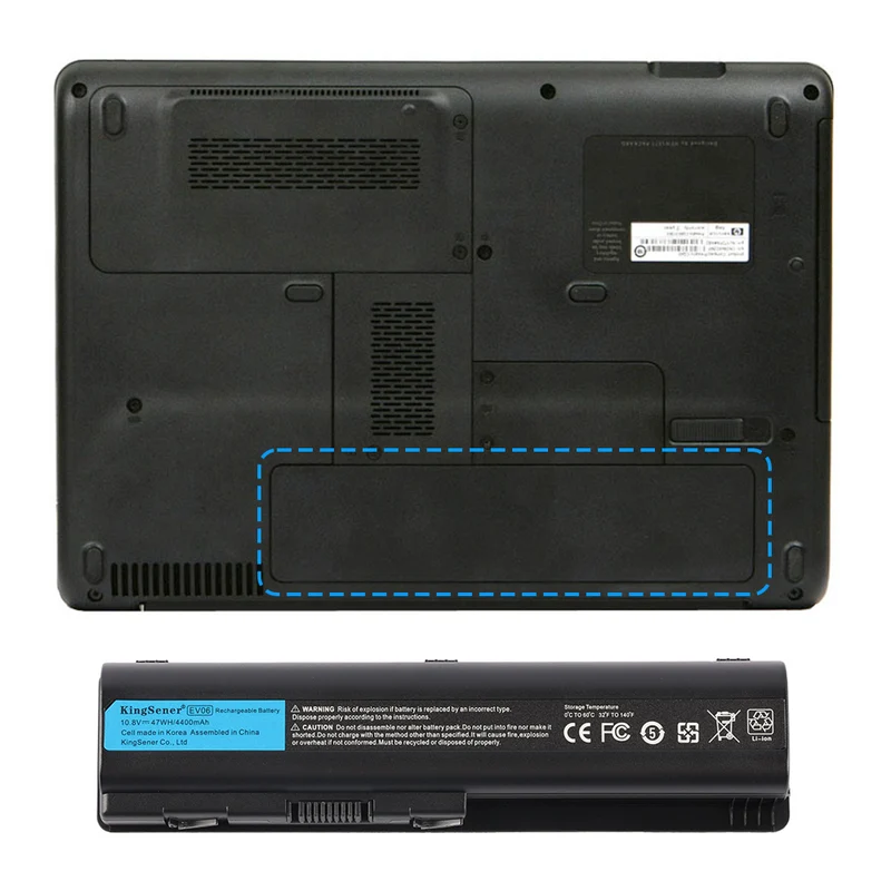 EV06 Laptop Battery For HP Pavilion DV4 DV5 DV6 Series