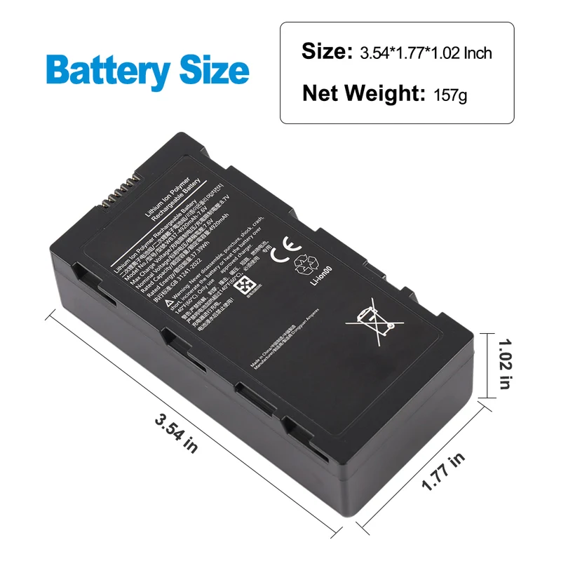 WB37 Battery For DJI RC Plus CrystalSky Cendence Remote Controller FPV D-RTK 2