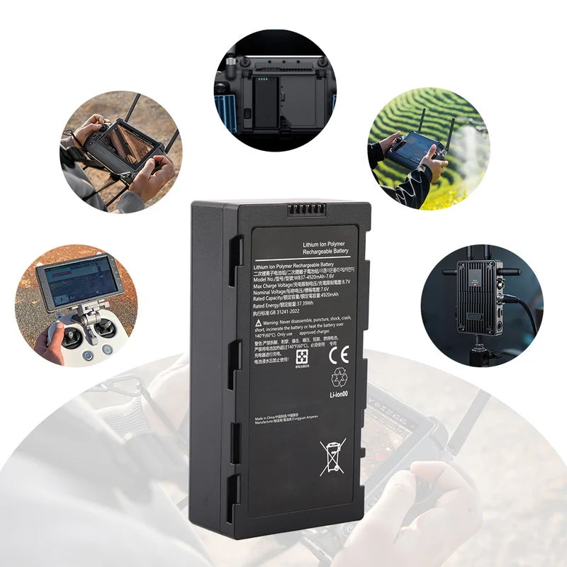 WB37 Battery For DJI RC Plus CrystalSky Cendence Remote Controller FPV D-RTK 2