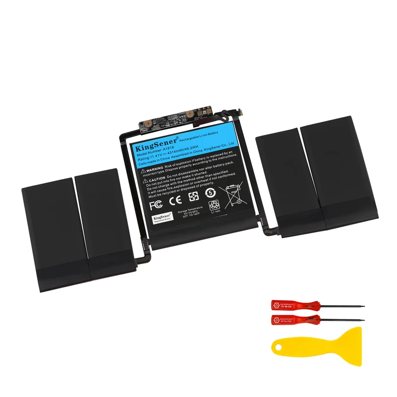 Apple MacBook Pro 13-inch MNQF2LL/A Battery Replacement-Compatible A1819