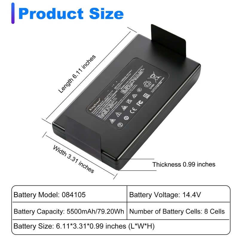 084105 Replacement Battery For Bose S1 Pro+ Bluetooth Speaker 14.4V 5500mAh