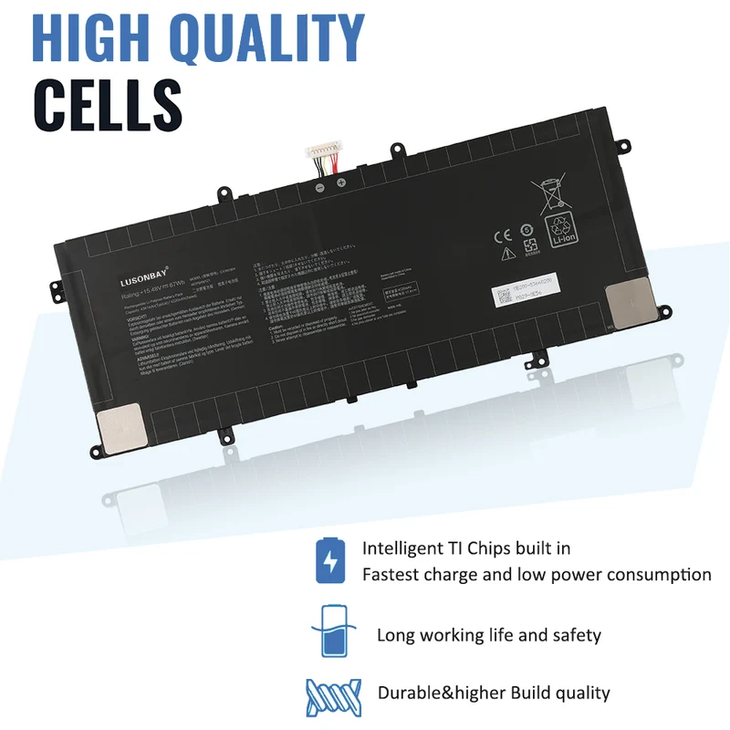C41N1904 Replacement Battery For ASUS ZenBook 14 UX425UA UM425IA UX425EA | LUSONBAY UK Stock