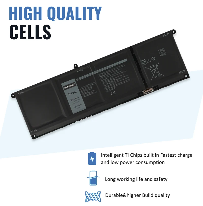 V6W33 Laptop Battery For Dell Vostro 16 5620 5625 series | LUSONBAY UK Stock