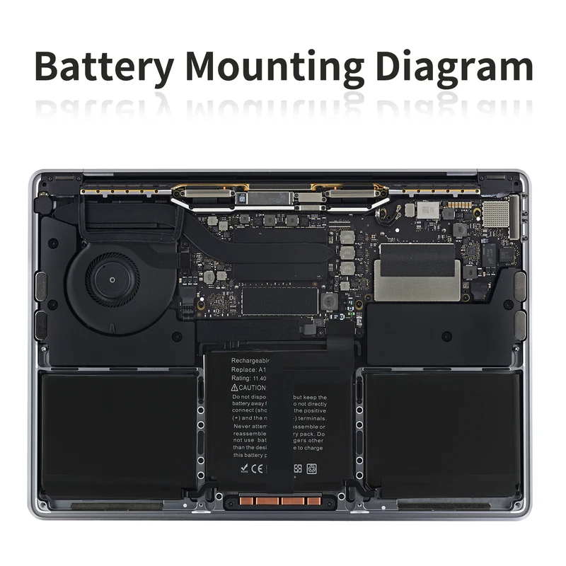 A1713 Battery For Apple MacBook Pro 13.3 inch Retina MLL42LL/A* | LUSONBAY UK Stock