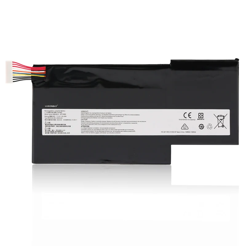 BTY-M6K Laptop Battery For MSI MS-17B4 MS-16K3 GS63VR 7RG Series | LUSONBAY UK Stock