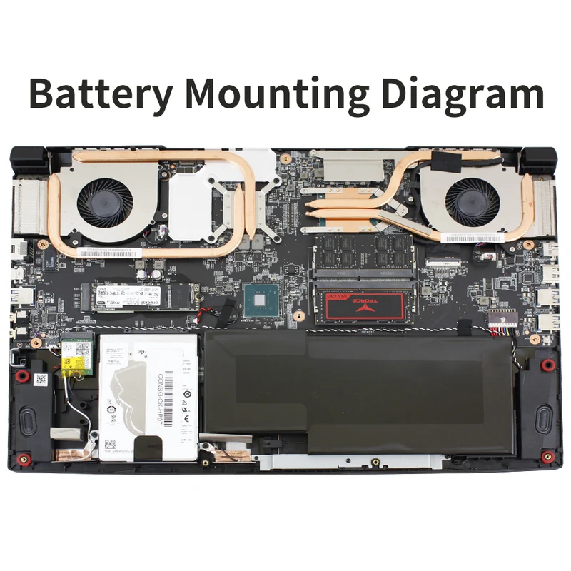 BTY-M6K Laptop Battery For MSI MS-17B4 MS-16K3 GS63VR 7RG Series | LUSONBAY UK Stock