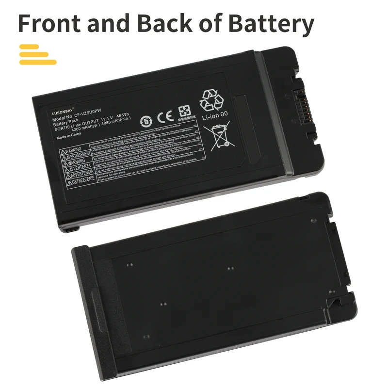 CF-VZSU0PW CF-VZSU0PR Battery For Panasonic Toughbook 54 PN 11.1V 46Wh | LUSONBAY UK Stock