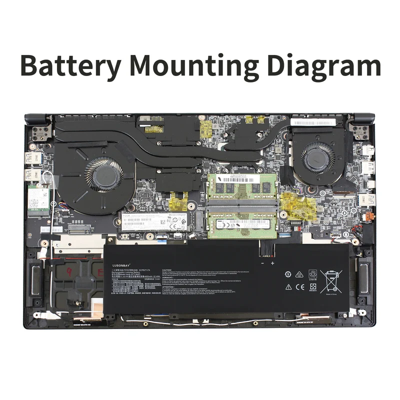 BTY-M491 Laptop Battery For MSI Modern 15 A10RB A10RB-041TW A10RB-033CN A10RB-034CN | LUSONBAY UK Stock