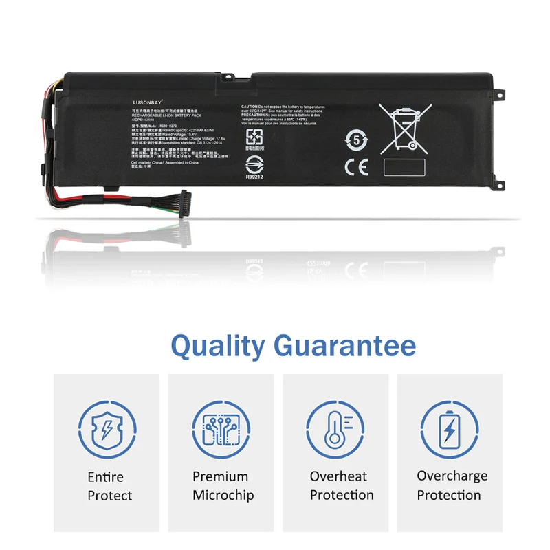 RC30-0270 Laptop Battery For Razer Blade 15 Base Stealth 2018 Series | LUSONBAY UK Stock