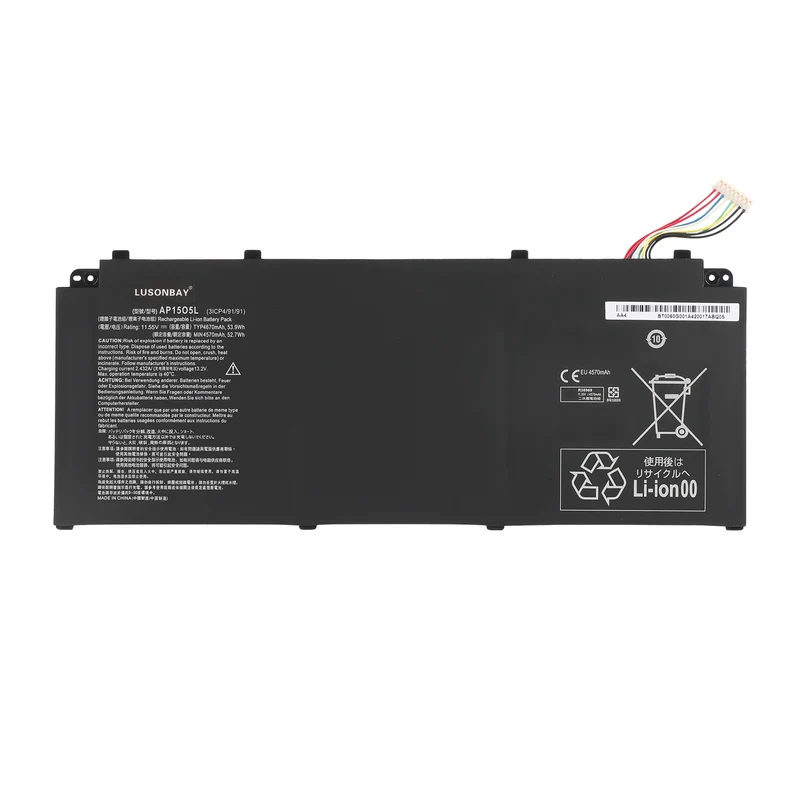AP15O5L Laptop Battery For Acer Swift 5 SF515-51T Series 53.9WH 11.55V | LUSONBAY UK Stock