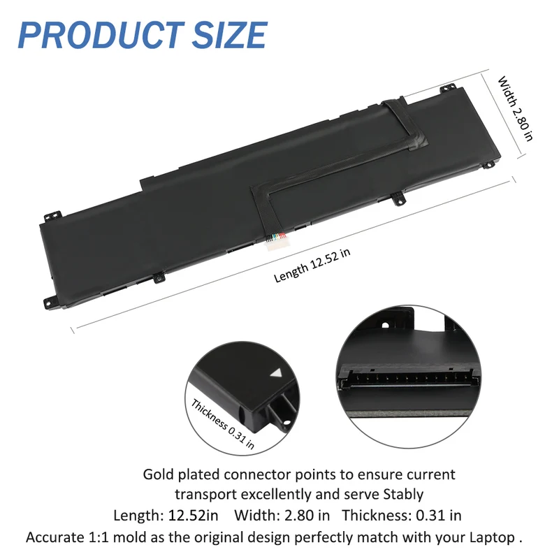 WK04XL Replacement Battery For HP OMEN 16-b 16-c Gaming Laptop HSTNN-IB9V | LUSONBAY UK Stock