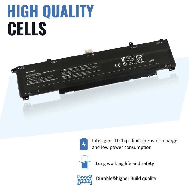 WK04XL Replacement Battery For HP OMEN 16-b 16-c Gaming Laptop HSTNN-IB9V | LUSONBAY UK Stock