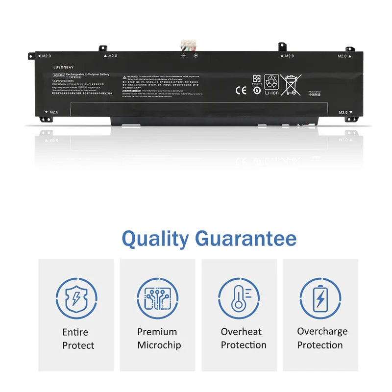 WK04XL Replacement Battery For HP OMEN 16-b 16-c Gaming Laptop HSTNN-IB9V | LUSONBAY UK Stock