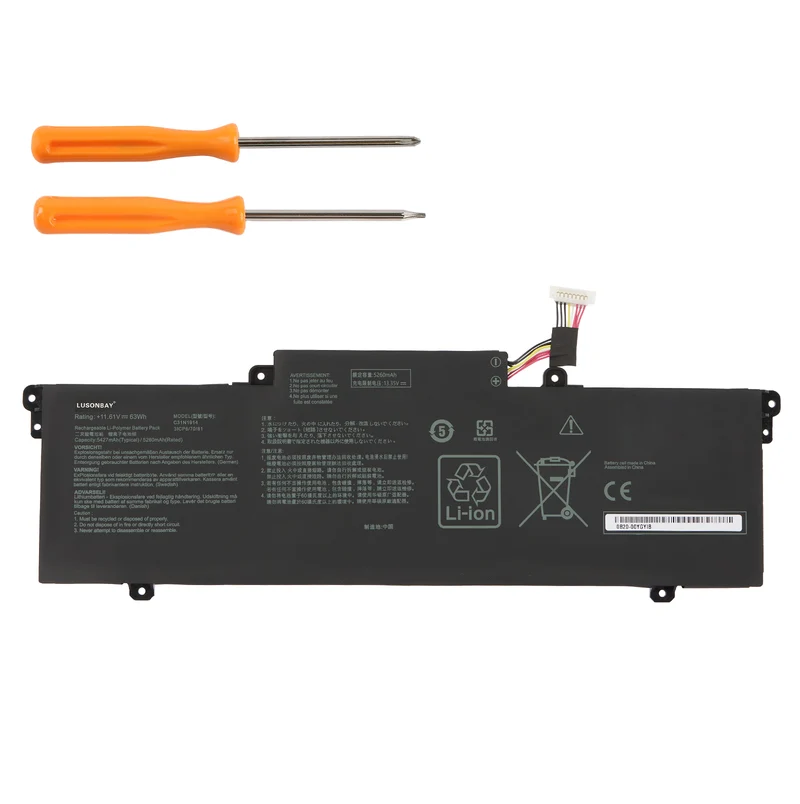 C31N1914 Laptop Battery for Asus ZenBook 13 UX425UG 14 UX435EA UX435EA-A5007T | LUSONBAY UK Stock