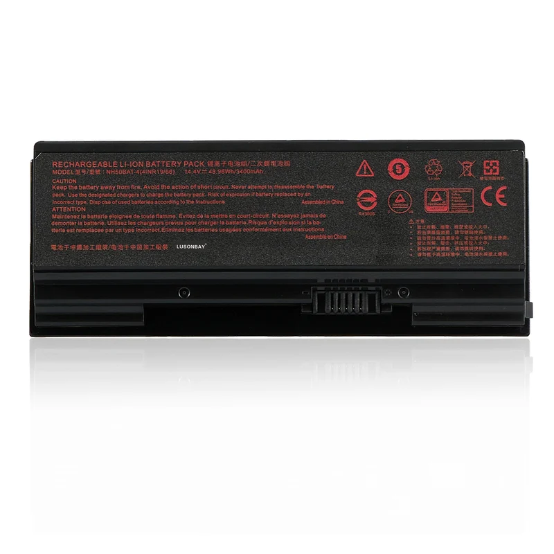 NH50BAT-4 Laptop Battery For Clevo NH70RHQ NH58RCQ machenike T58 Sager NP6875 NP7852 | LUSONBAY UK Stock