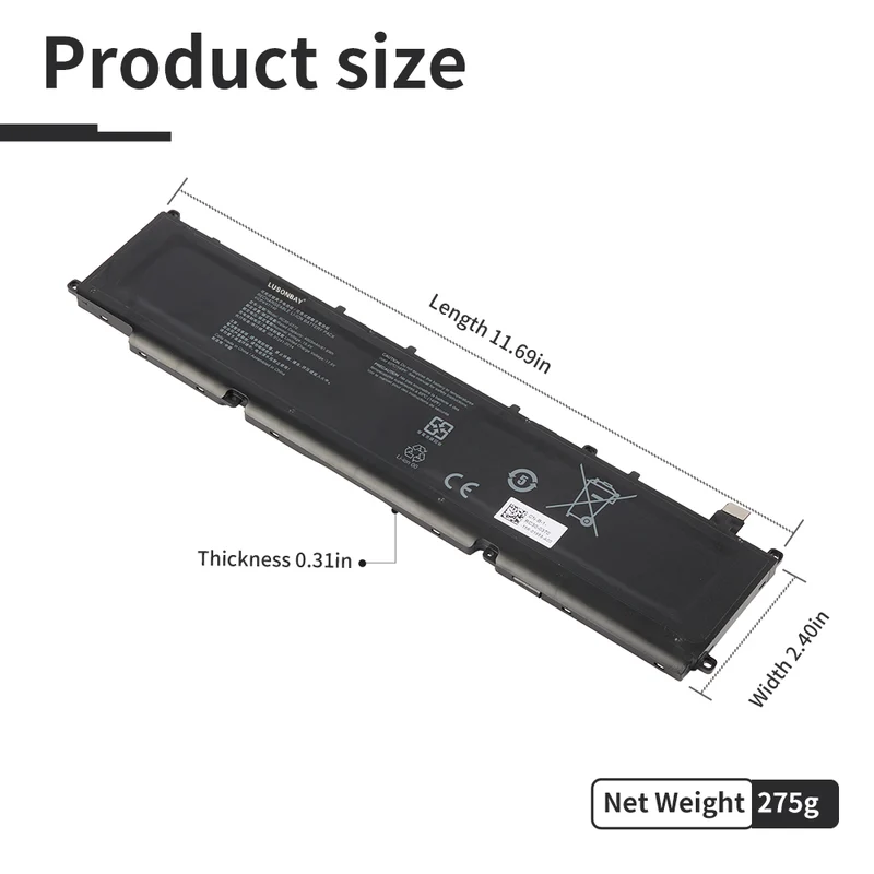 RC30-0370 Replacement Battery For Razer Blade RZ09-0427 NEA3-R3U1 PEA3-R3U1 Series | LUSONBAY UK Stock