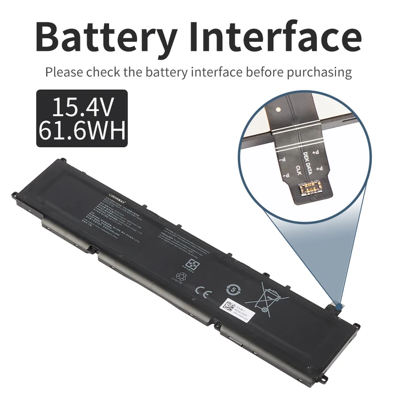 RC30-0370 Replacement Battery For Razer Blade RZ09-0427 NEA3-R3U1 PEA3-R3U1 Series | LUSONBAY UK Stock