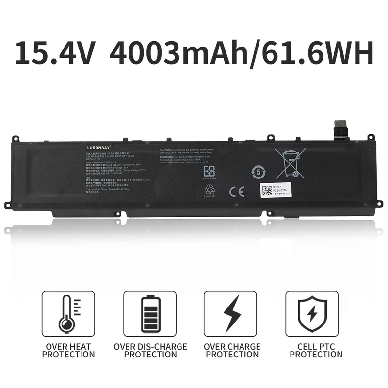 RC30-0370 Replacement Battery For Razer Blade RZ09-0427 NEA3-R3U1 PEA3-R3U1 Series | LUSONBAY UK Stock