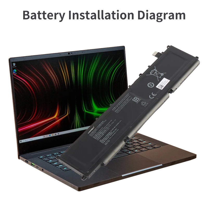 RC30-0370 Replacement Battery For Razer Blade RZ09-0427 NEA3-R3U1 PEA3-R3U1 Series | LUSONBAY UK Stock