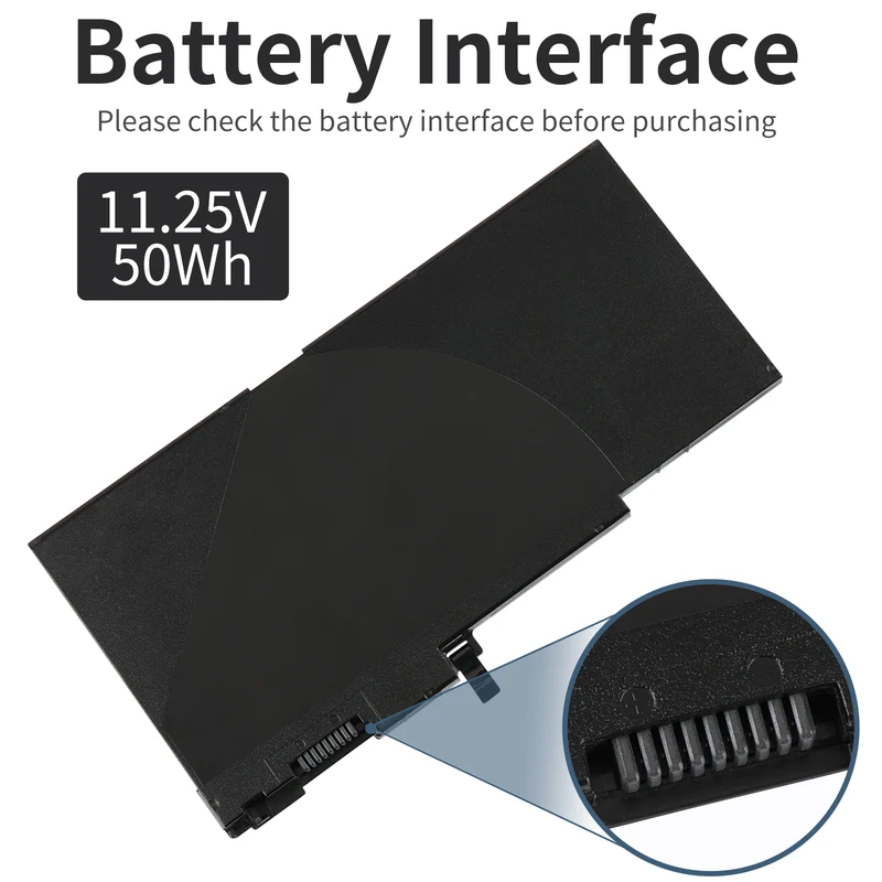 CM03XL Replacement Battery for HP EliteBook 840 845 850 740 745 750 G1 G2 (11.1V 50Wh) UK Stock