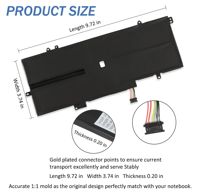 L18C4P71 Battery For Lenovo ThinkPad X1 Carbon 7th 8th Gen Series | LUSONBAY UK Stock