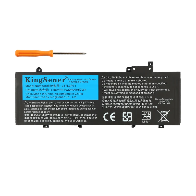 SB10K97622 Replacement Battery For Lenovo ThinkPad T480S
