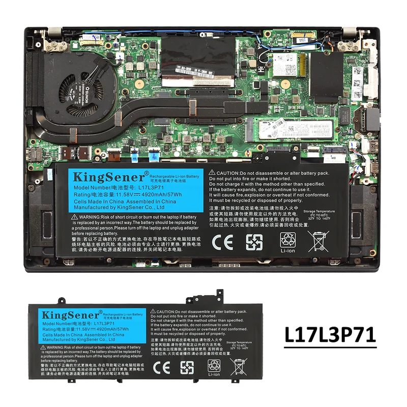 SB10K97622 Replacement Battery For Lenovo ThinkPad T480S