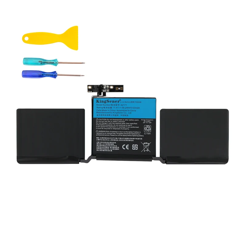 Apple 2019 Touch MacBook Pro 13-inch MUHR2LL/A Battery Replacement-Compatible A2171