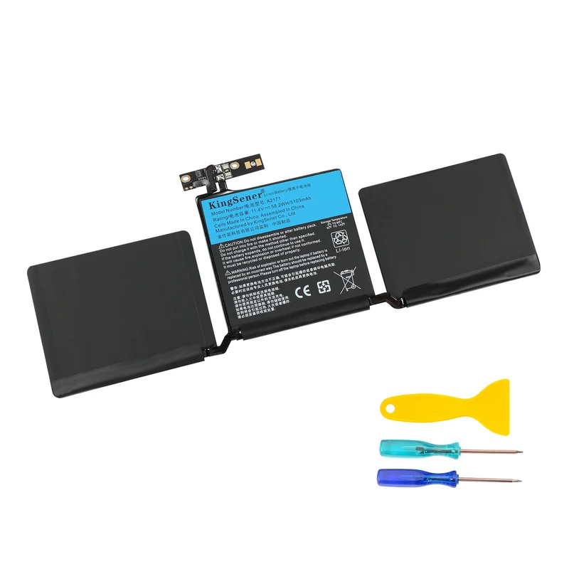 Apple 2019 Touch MacBook Pro 13-inch MUHQ2LL/A Battery Replacement-Compatible A2171
