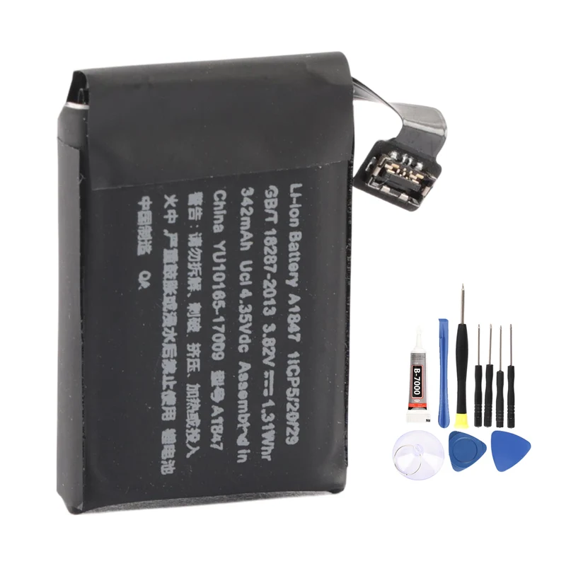 A1847 Battery for Apple Watch Series 3+GPS 38mm
