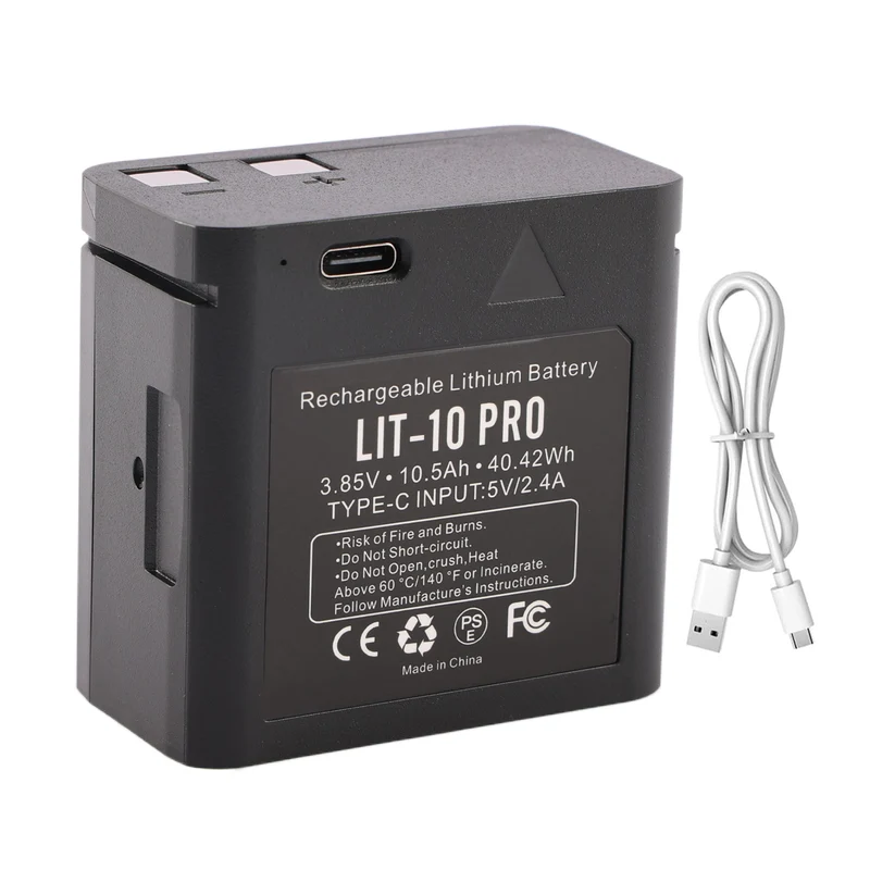 LIT-10 Pro Battery For Browning LM2 LINK-MICRO CELL Hunting Camera 10500mAh