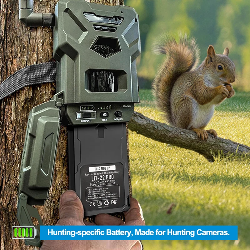 LIT-22Pro Replacement Trail Camera Battery For SPYPOINTFlex-M Flex | EU Stock
