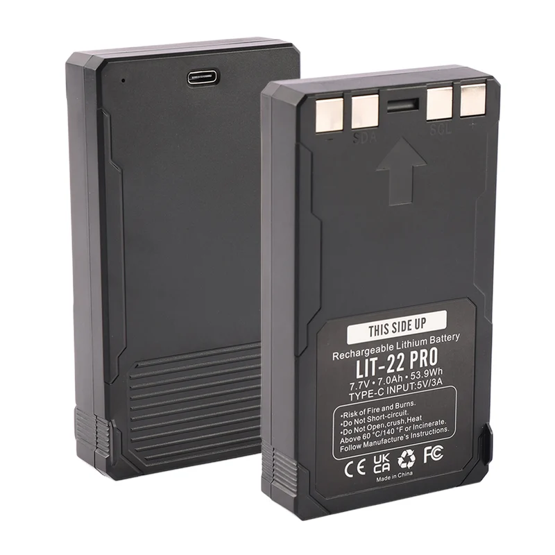 2 Pack Upgrade Replacement for LIT-22Pro 7000mAh Battery
