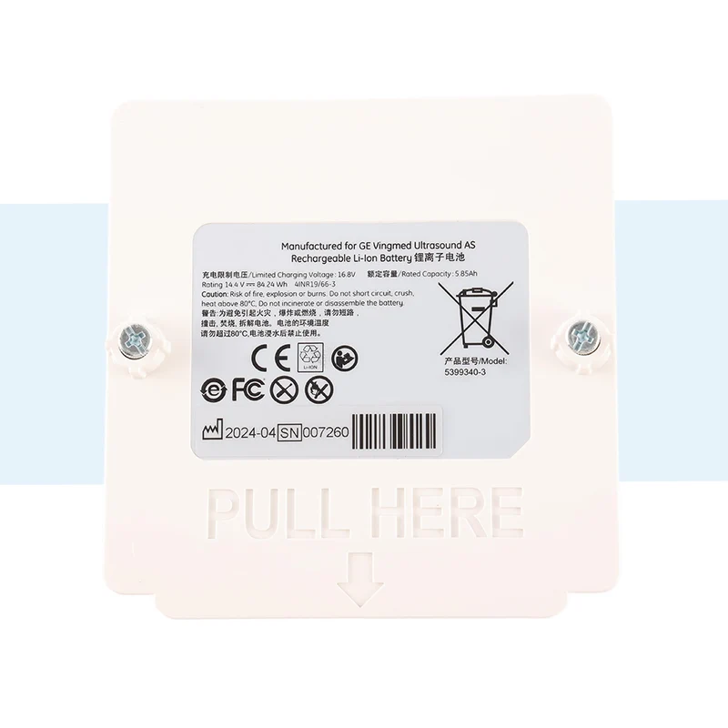 5399340-3 S5399340-2 Battery For GE Vivid S60N S60 Cardiac Ultrasound Scanner
