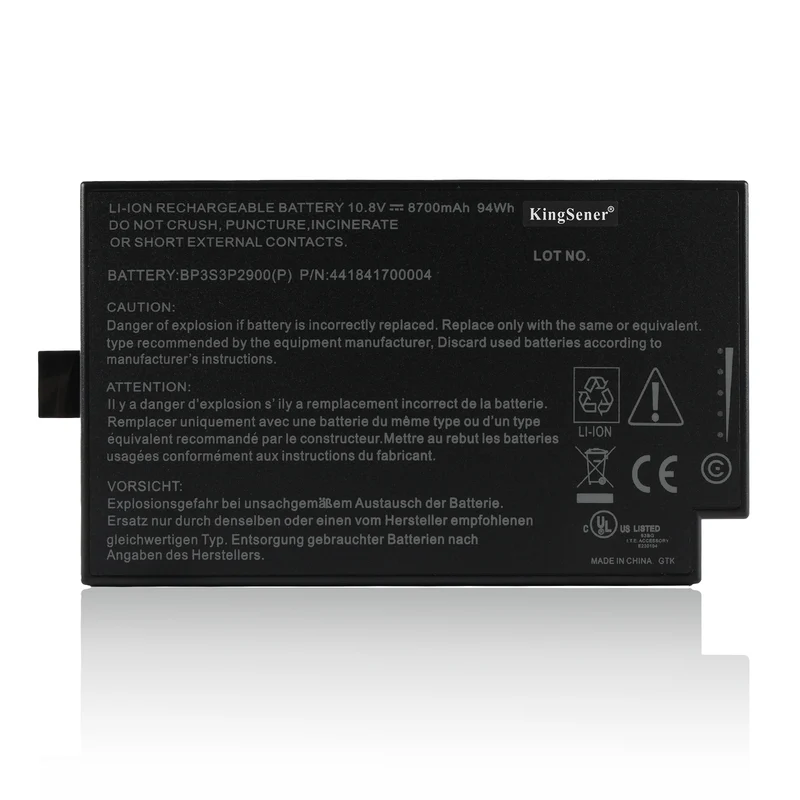 BP3S3P2900(P) Replacement Battery For Getac B300 Rugged Notebook