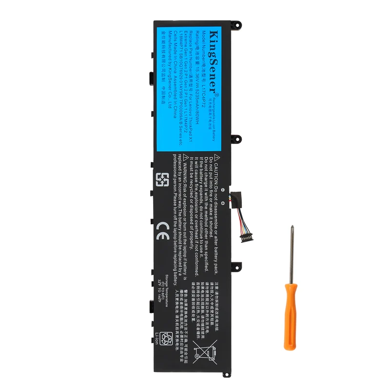 5B10W13900 Laptop Battery For Lenovo ThinkPad X1 Extreme 2019