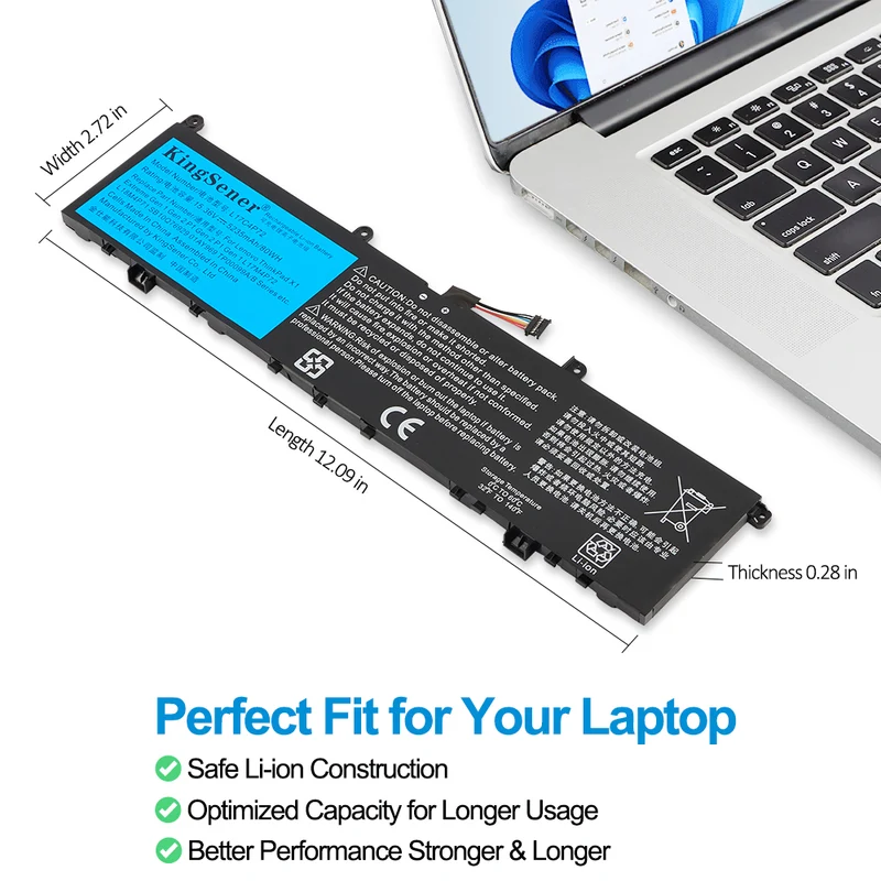 Lenovo ThinkPad X1 Extreme Gen 1 Laptop Battery Replacement-Compatible L17C4P72