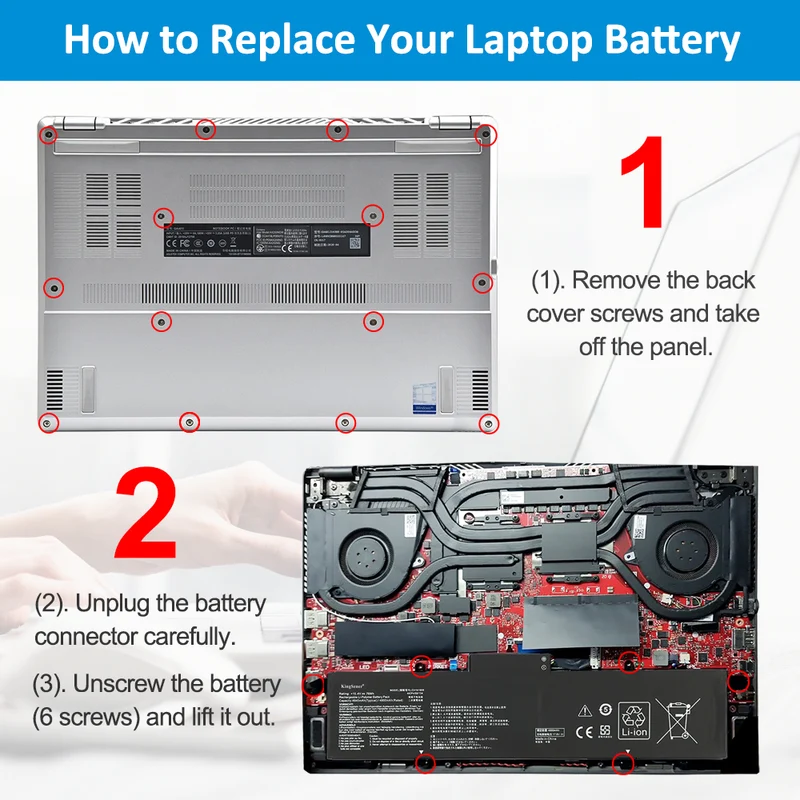 Asus ROG Zephyrus G14 GA401II-R55TA8G Laptop Battery Replacement-Compatible C41N1908