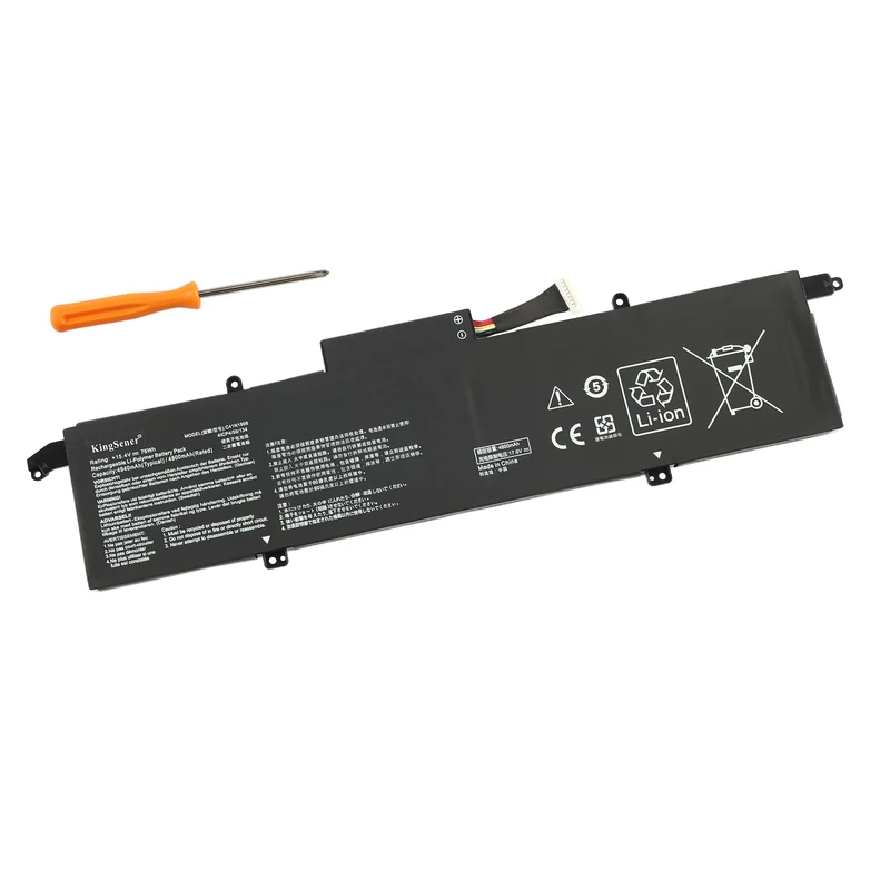 Asus ROG Zephyrus G14 GA401II-R55TA8G Laptop Battery Replacement-Compatible C41N1908