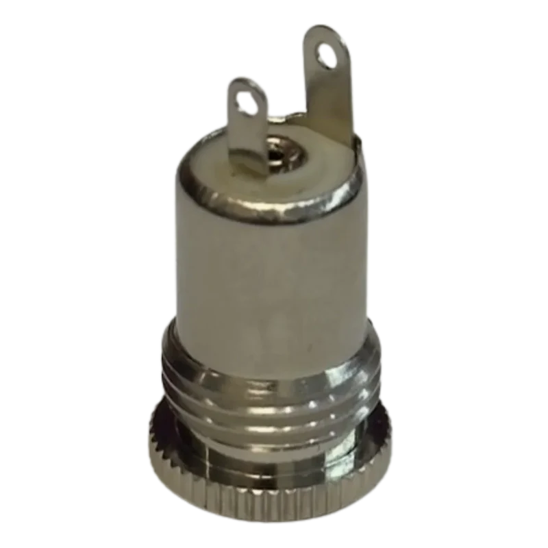 Fiche de connexion d’alimentation DC à souder 5.5 x 2.1 mm