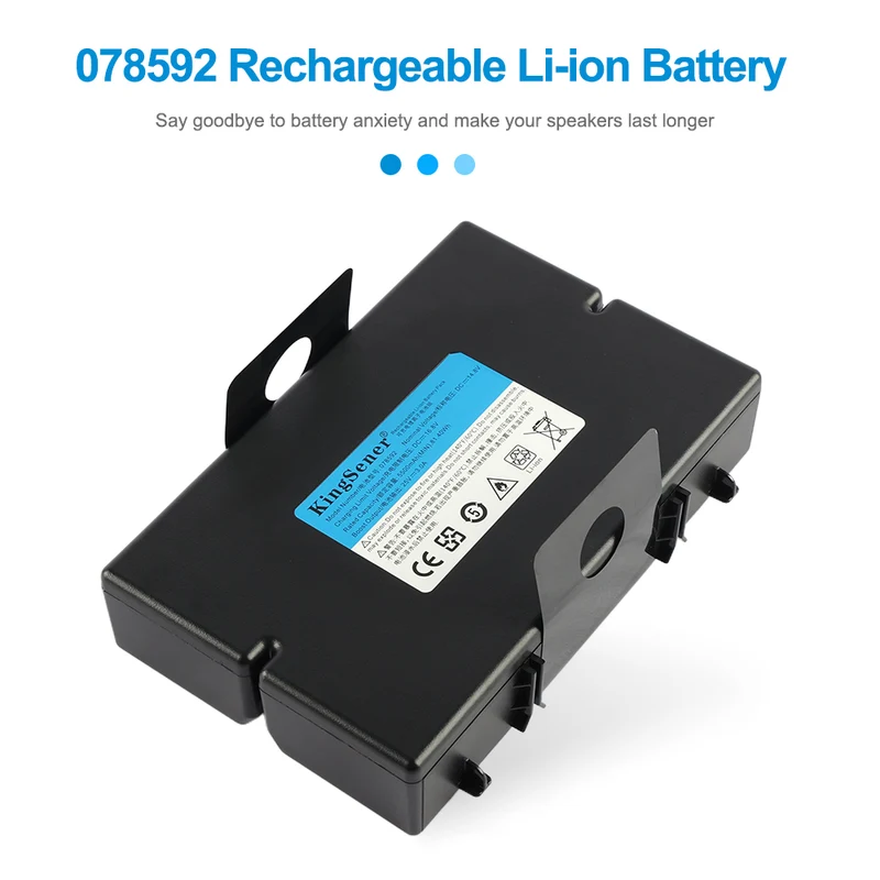 Bose S1 Pro Speaker System Battery Replacement-Compatible 078592