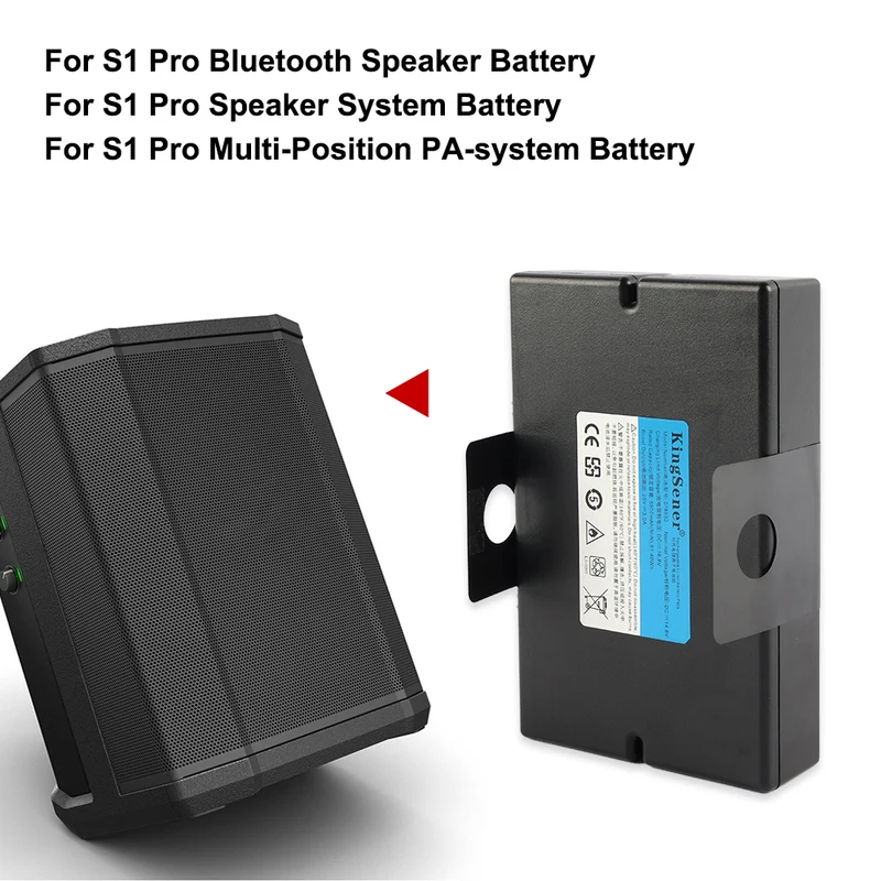 Bose S1 Pro Speaker System Battery Replacement-Compatible 078592