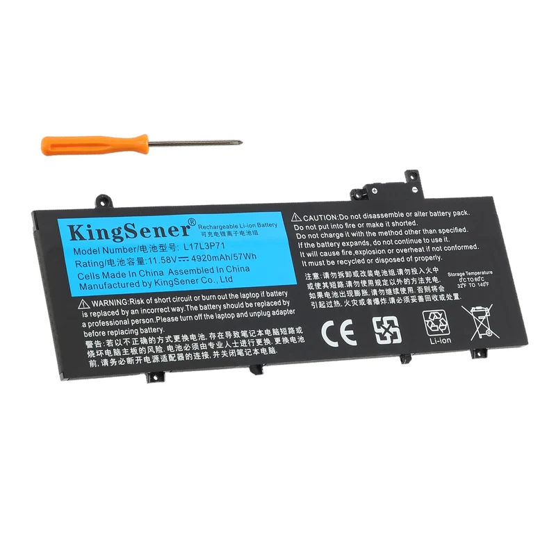 L17M3P72 Replacement Battery For Lenovo ThinkPad T480S