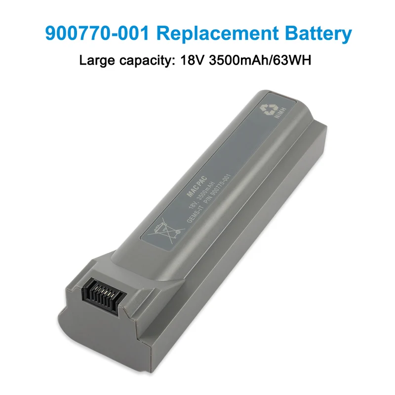 Battery for GE Marquette 5000, 5500, Mac Pac, Mac Stress, EKG, 900770-001 5962