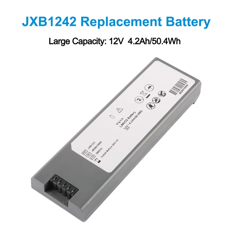 JB26010060 Replacement Battery For JOUBAT AED S1 Defibrillator 260312