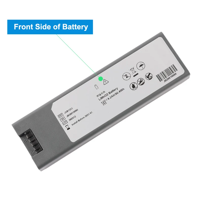 JB26010060 Replacement Battery For JOUBAT AED S1 Defibrillator 260312