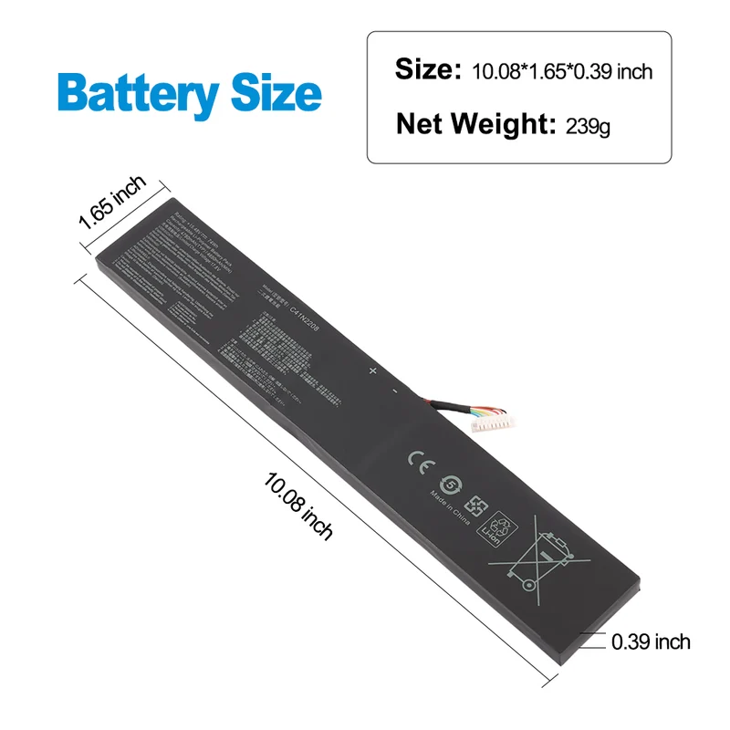 C41N2208 Replacement Battery For ASUS ROG Ally NR2301L Gaming Handheld (2023)