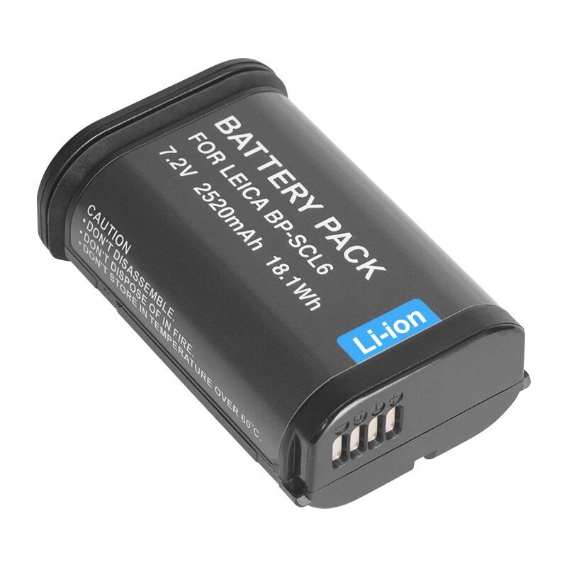 BP-SCL6 Replacement Battery for Leica Camera Q2 Q3 SL2 SL2S 19 531