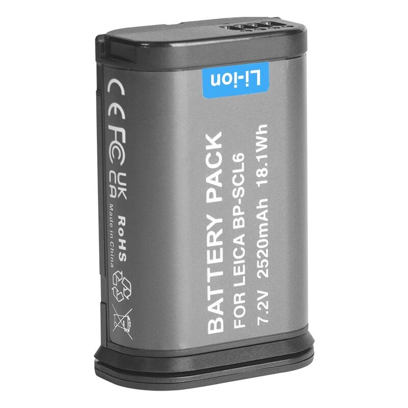 BP-SCL6 Replacement Battery for Leica Camera Q2 Q3 SL2 SL2S 19 531